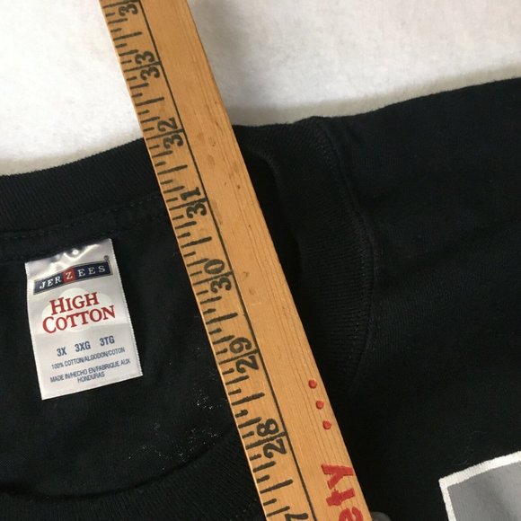 #76 Jerzees High Cotton 25 Sherrie's Dance Studio Graphic t shirt Mens Sz 3X - Picture 3 of 9